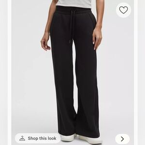 Lululemon Scuba Mid-rise Wide Leg Pants Large Tall Women's NWT